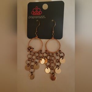 Paparazzi Gold Dangle Earrings